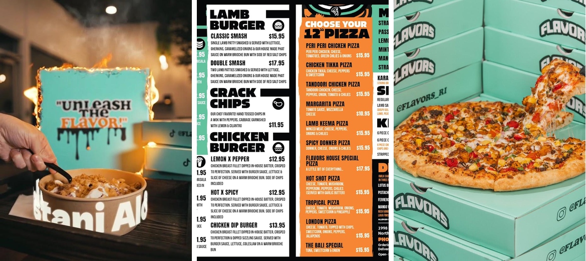 Flavors Halal Restaurant Menu